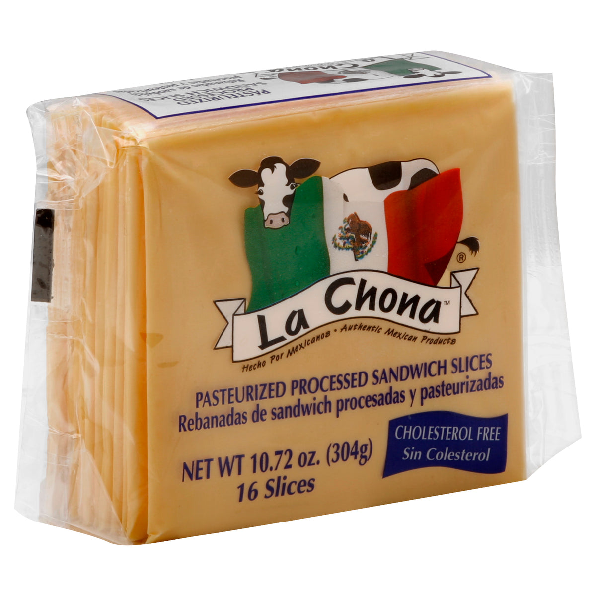 La Chona Pasteurized Processed Cheese 16 ea