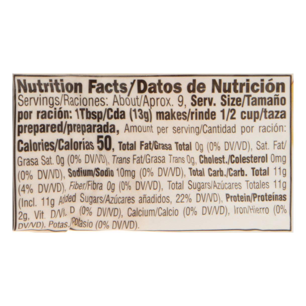 D'Gari Vanilla Gelatin Dessert 4.2 oz