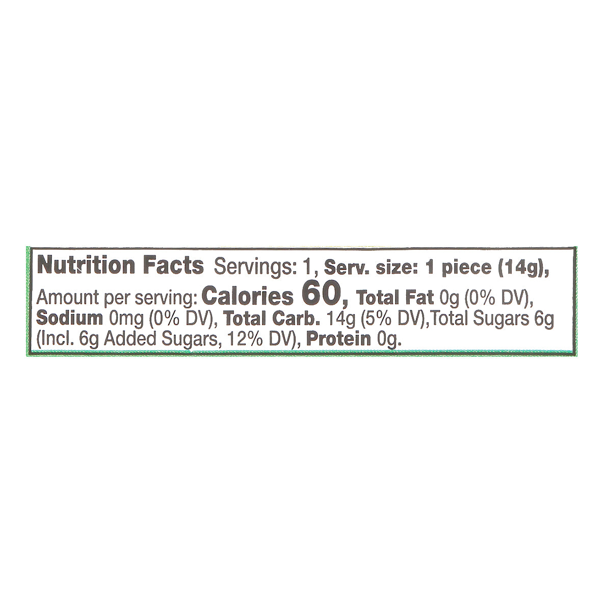 Ring Pop Sours Sour Watermelon Candy 0.5 oz