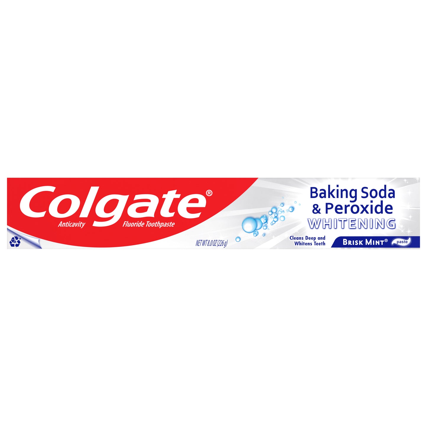 Colgate Baking Soda and Peroxide Whitening Toothpaste - 8 Oz. (6 Pk.)
