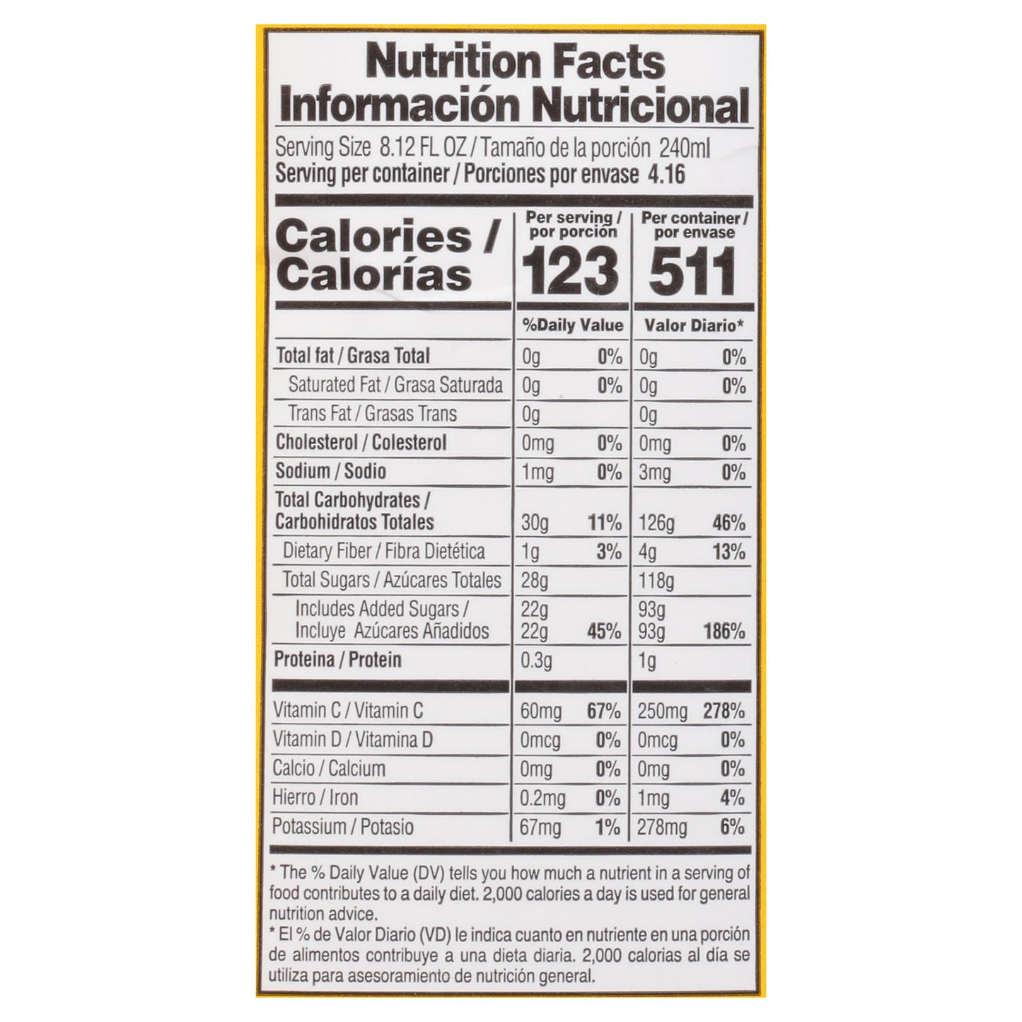 Del Frutal Pineapple Nectar Juice 33.8 fl oz