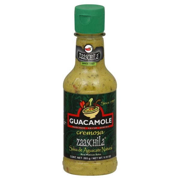 Zaaschila Guacamole 9.35 oz - GUACAMOLE AVACADO SALSA SPREAD