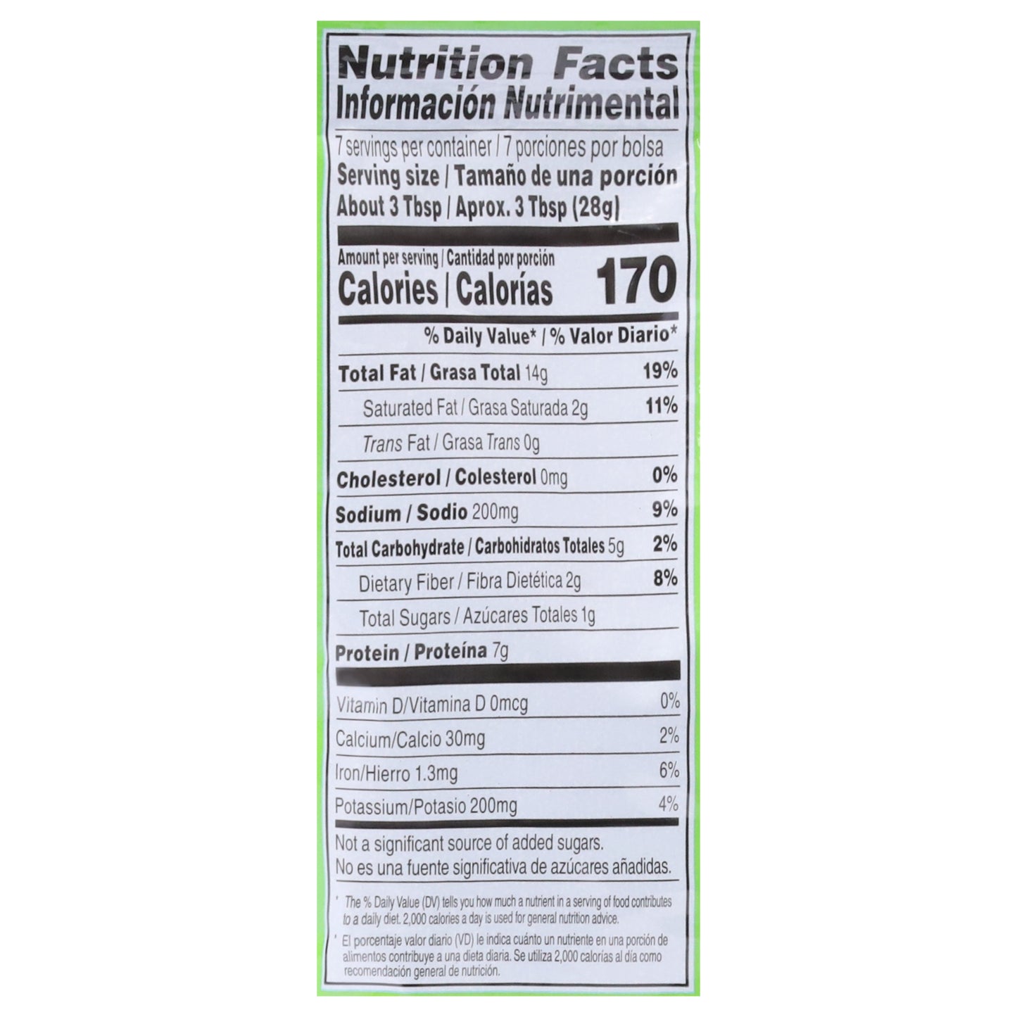 Sabritas Salt and Lime Flavored Peanuts 7 oz