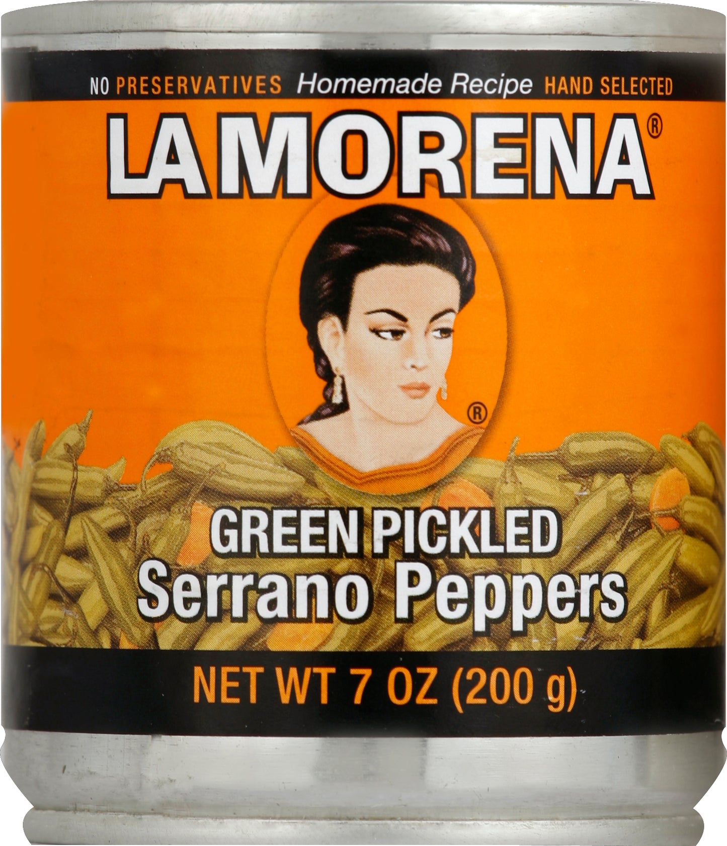 La Morena LA MORENA CHILES SERRANOS 7 OZ
