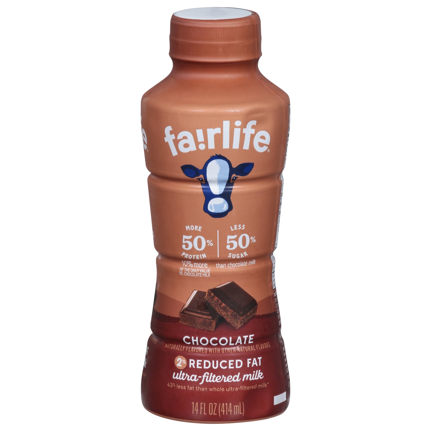 Fairlife Ultra-Filtered 2% Reduced Fat Chocolate Milk 14 fl oz