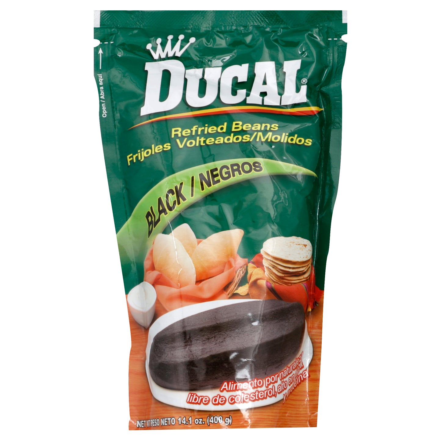 Ducal Refried Beans 14.1 oz - Black