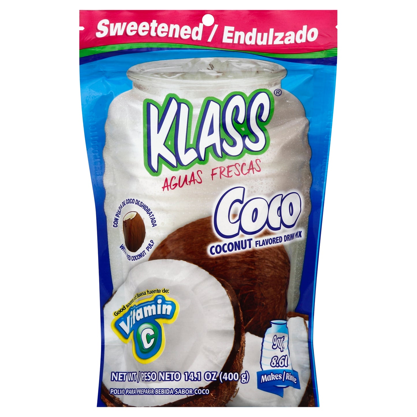 Klass Drink Mix 14.1 oz - Coco
