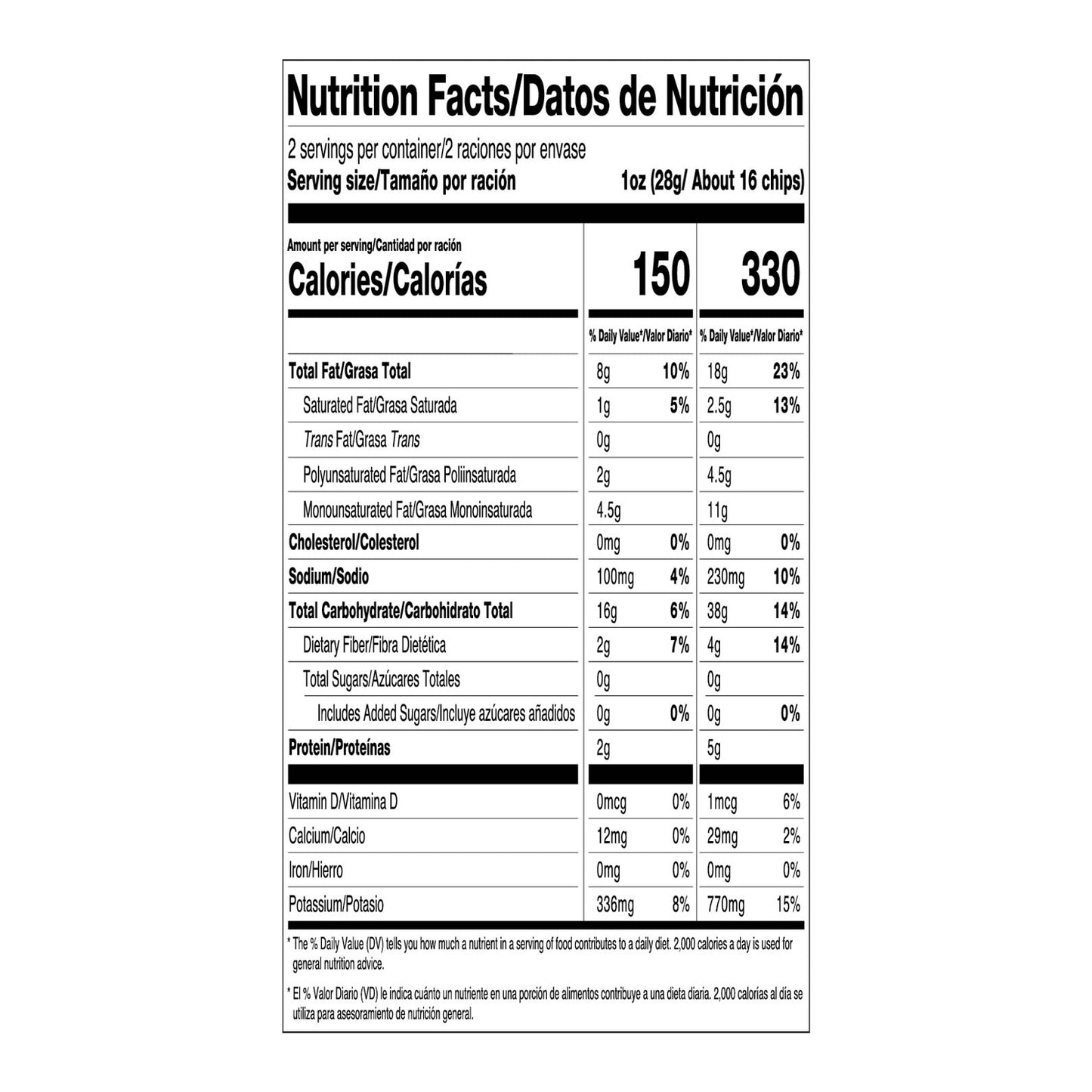 Chip's Sal Potato Chips 2.29 oz