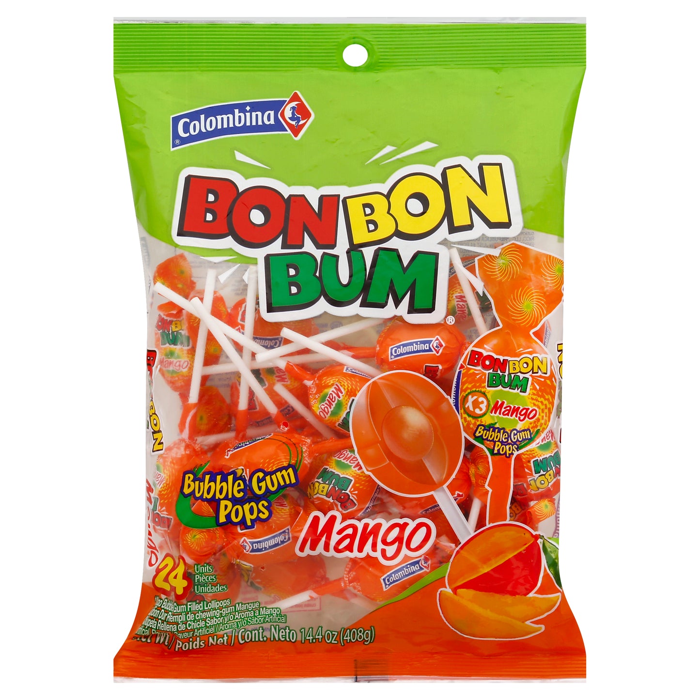 Bon Bon Bum Pops 24 ea