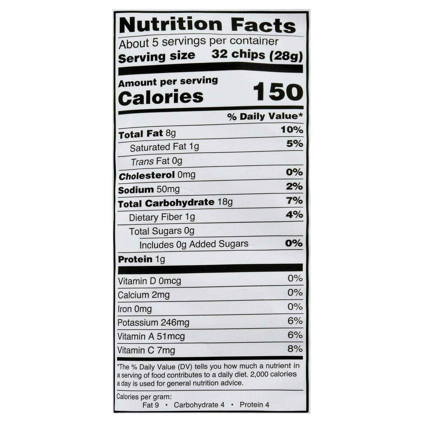 Goya Original Plantain Chips 5 oz