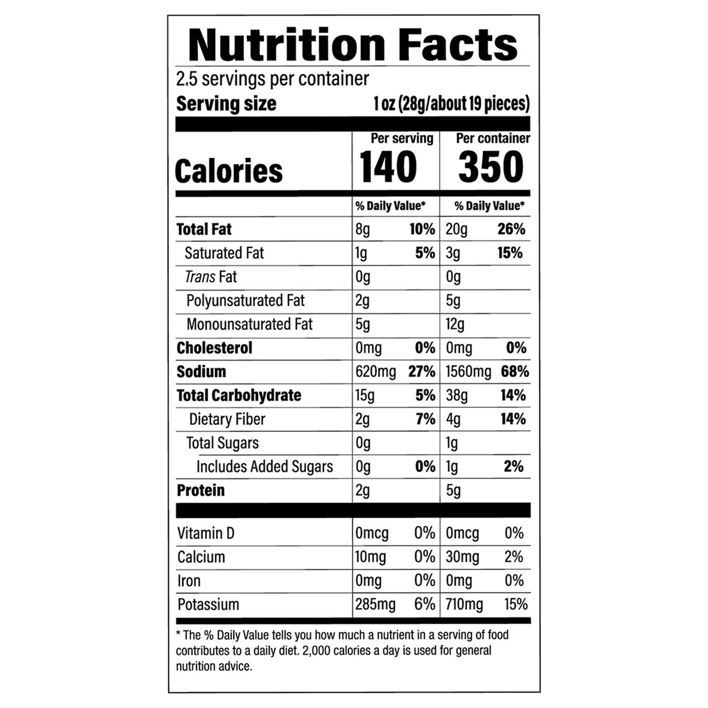 Takis Chippz Extreme Fuego Potato Chips 2.5 oz