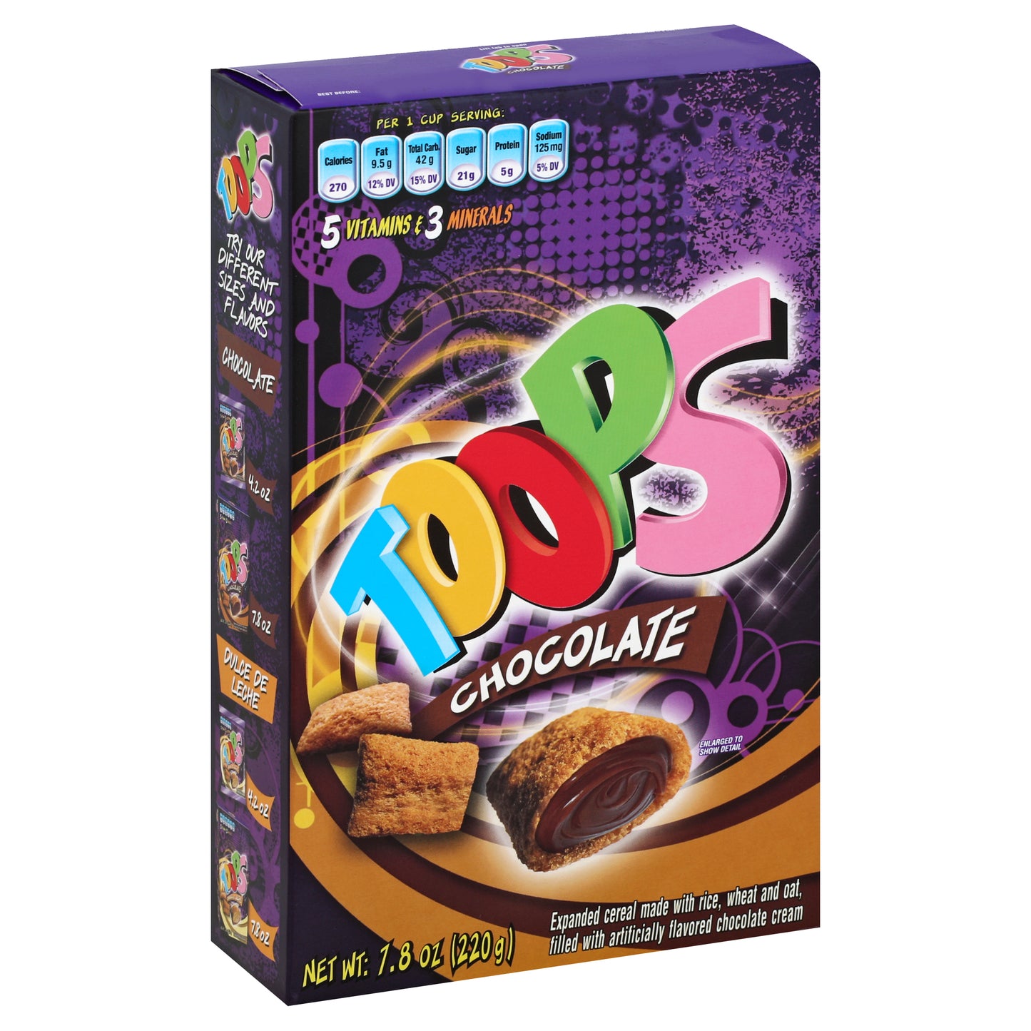 Toops Chocolate Cereal 7.8 oz