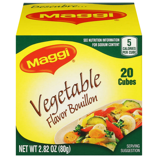 Maggi Vegetable Flavor Bouillon 20 ea