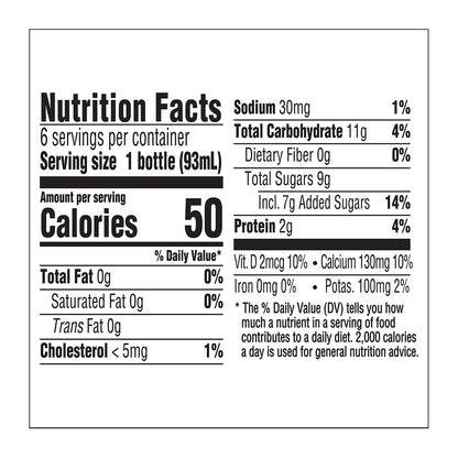 Danimals Strawberry Explosion Smoothies, 3.1 Oz. Bottles, 6 Count