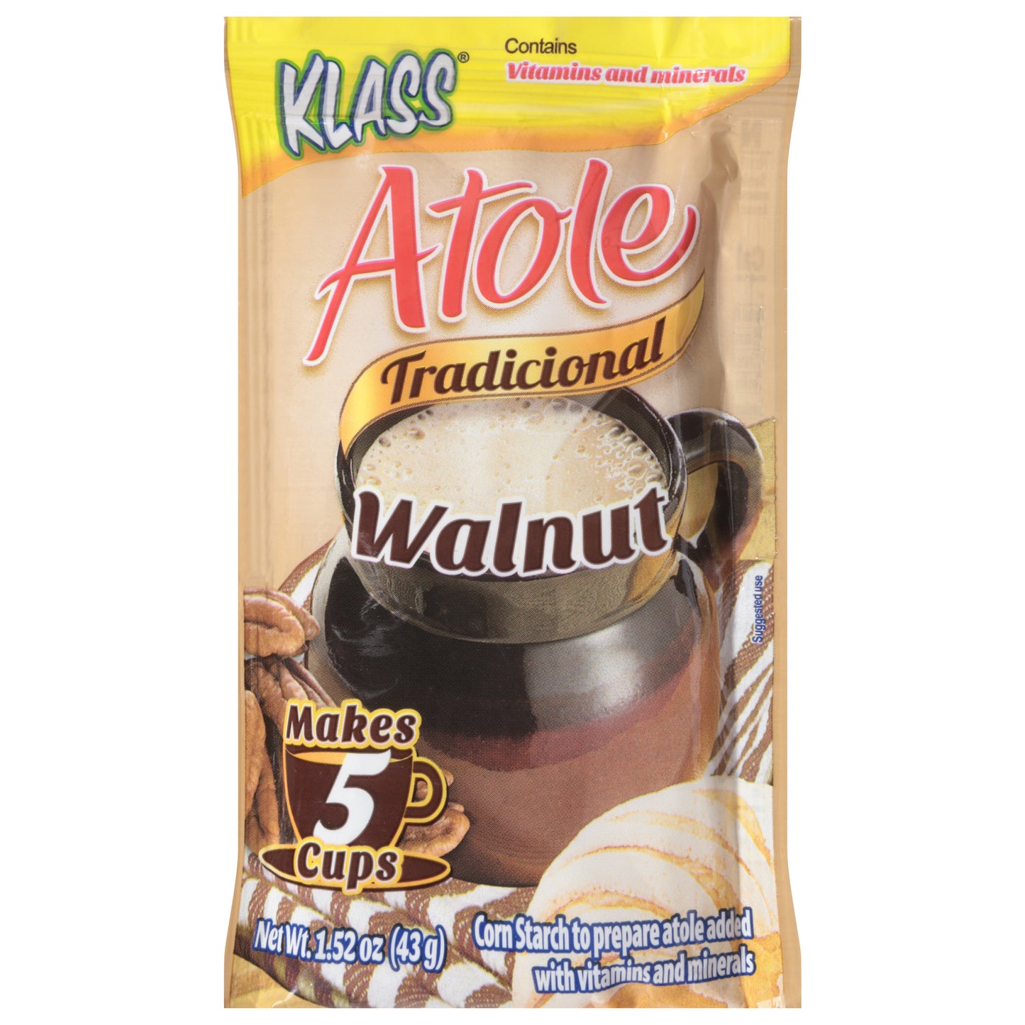 Klass Tradicional Walnut Atole 1.52 oz