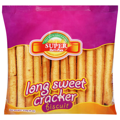 Super Deli-Pan Long Sweet Cracker Biscuit 218 g