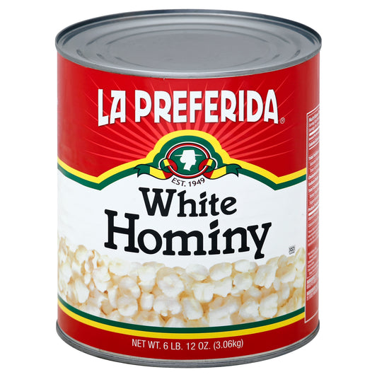 La Preferida Hominy 108 oz
