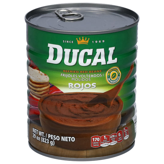 Ducal Refried Red Beans 29 oz