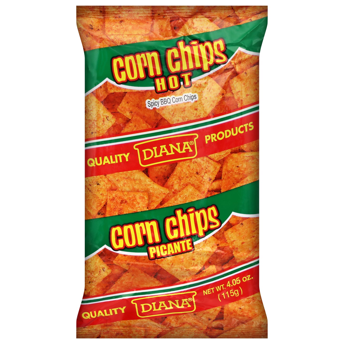 Diana Hot Corn Chips 4.05 oz