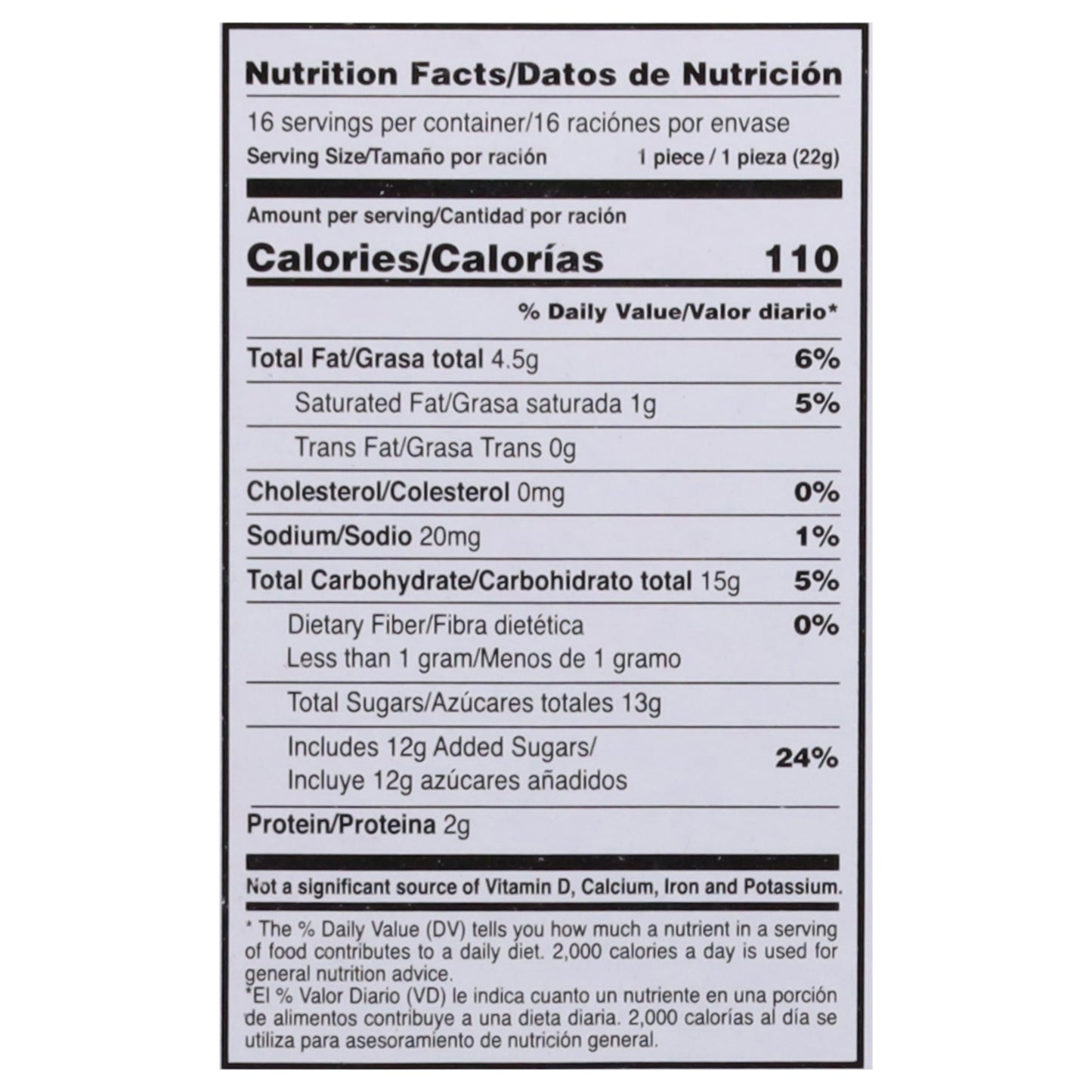 Dulce de cacahuete De La Rosa estilo mazapán cubierto de chocolate 16 - 0.78 oz cada uno