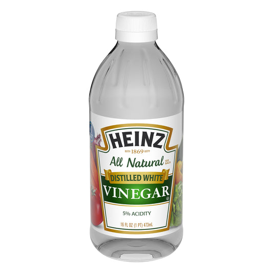 Heinz Distilled White Vinegar, 16 fl oz Bottle