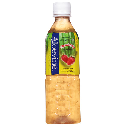 Aloevine Refreshing Strawberry Aloe Vera Drink 16.9 fl oz