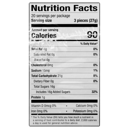 Efrutti Mini Burger Gummi Candy 60 ea