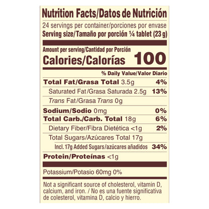 Abuelita Authentic Mexican Hot Chocolate Drink Tablets 19 oz (1.18 LB-540 kg) English-Spanish