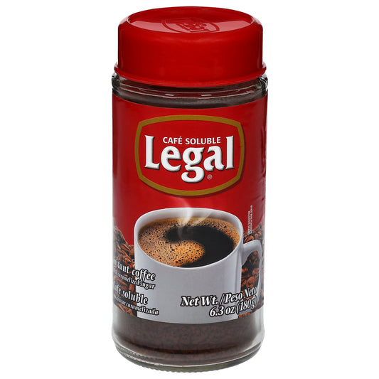 Legal Instant Coffee with Caramelized Sugar 6.3 oz
