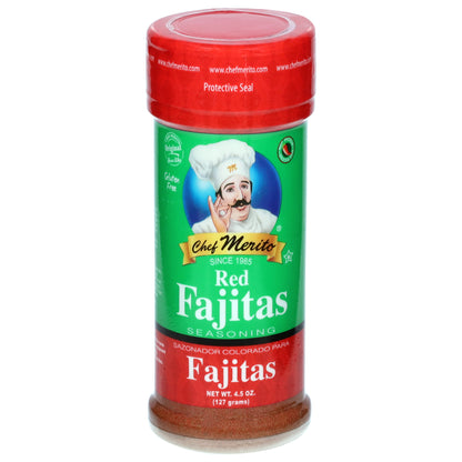 Chef Merito Hot Picoso Red Fajitas Seasoning 4.5 oz