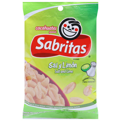 Sabritas Salt and Lime Flavored Peanuts 7 oz