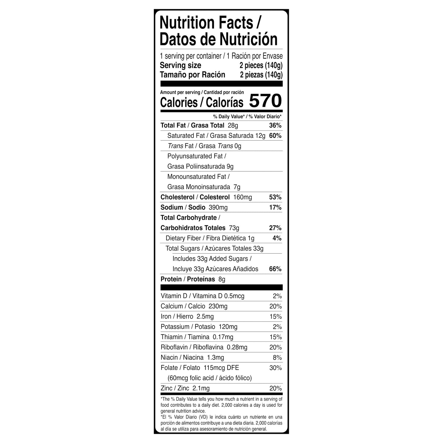 Bimbo Panquecitos Chocolate Chip Mini Pound Cakes, Twin Pack, 2  count, 4.94 oz