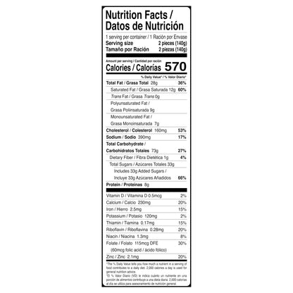 Bimbo Panquecitos Chocolate Chip Mini Pound Cakes, Twin Pack, 2  count, 4.94 oz