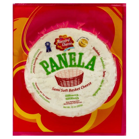 Nuestro Queso Semi Soft Basket Cheese 10 oz