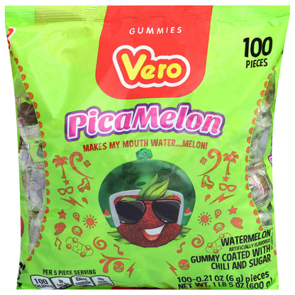 Vero Watermelon Gummies 100 - 0.21 oz Pieces