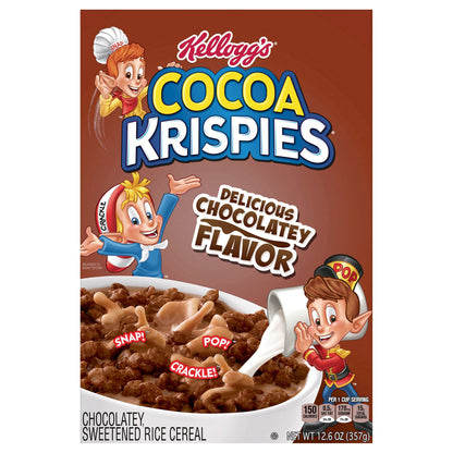 Kellogg's Cocoa Krispies Cold Breakfast Cereal Original, 12.6 oz
