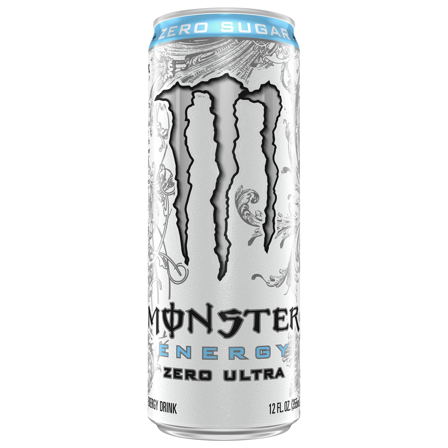 Monster Energy Zero Sugar Zero Ultra Energy Drink 12 fl oz