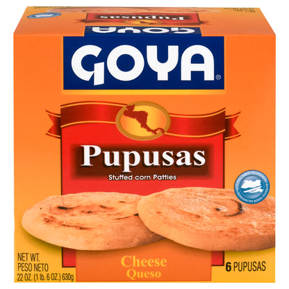 Goya Cheese Pupusas 6 Each