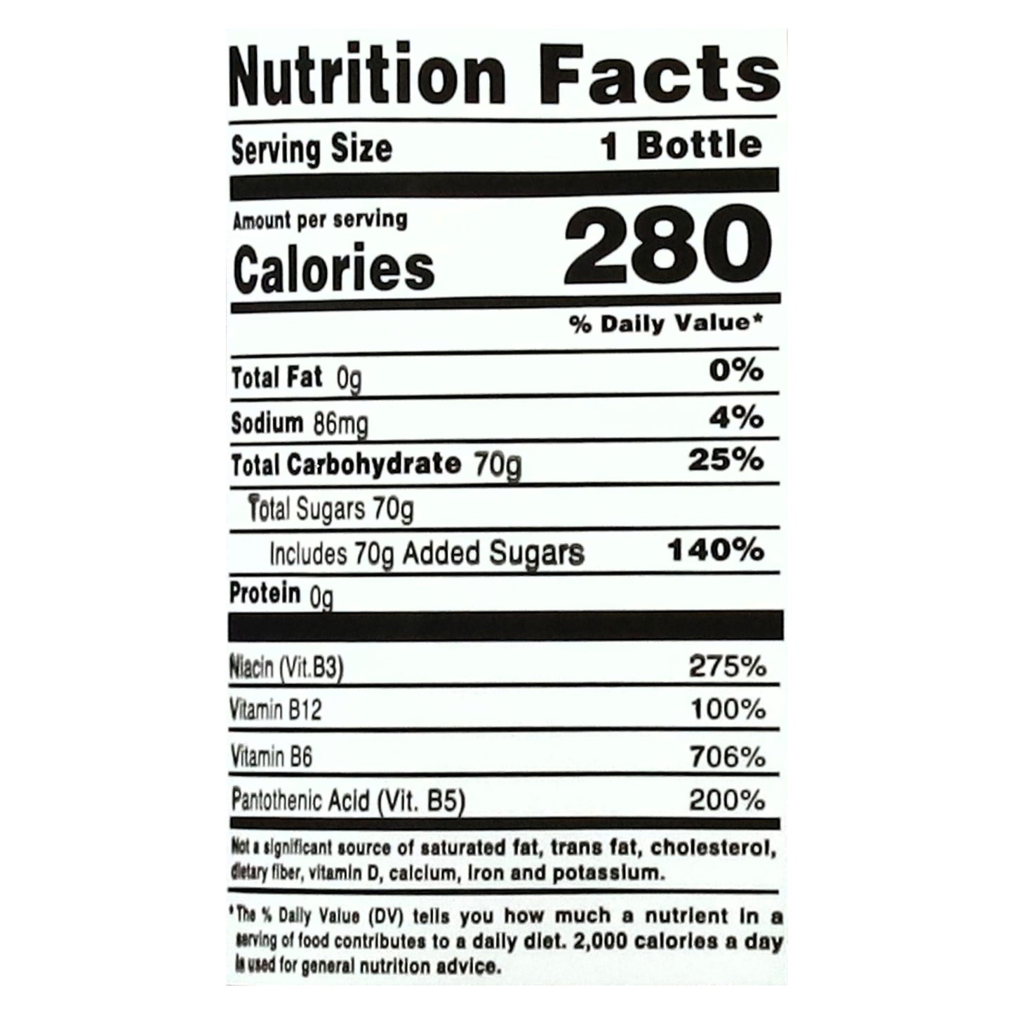 Raptor Fruit Punch Energy Drink 20.3 fl oz