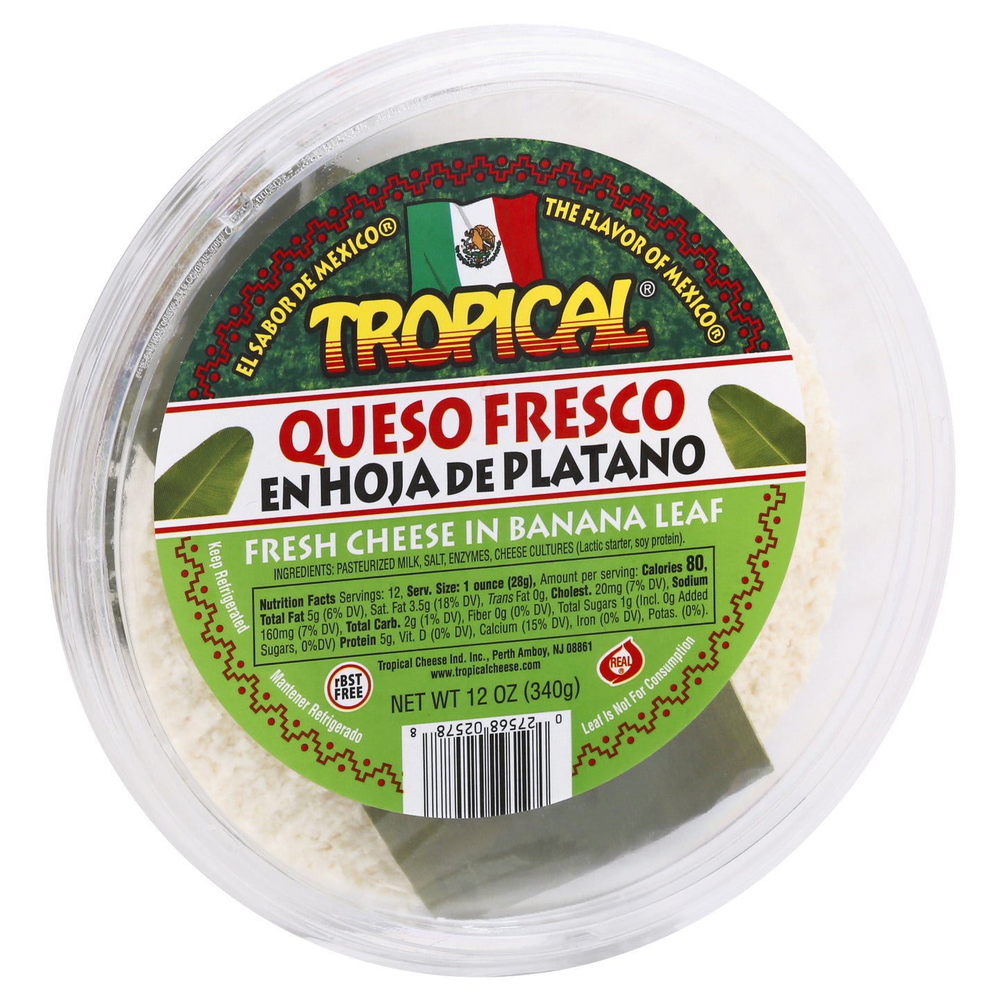 Tropical Queso Fresco Cheese 12 oz