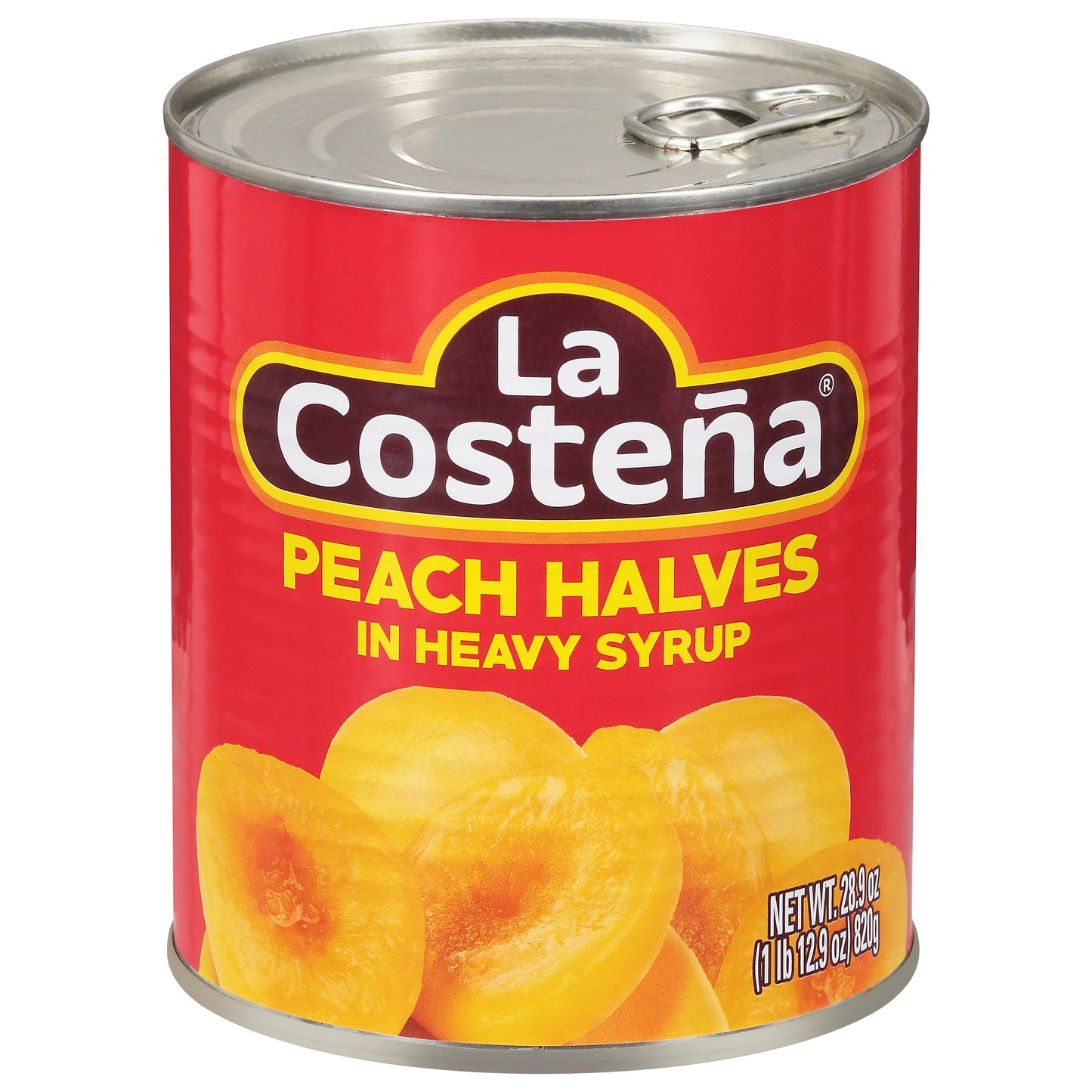 La Costena Peach Halves in Heavy Syrup 28.9 oz