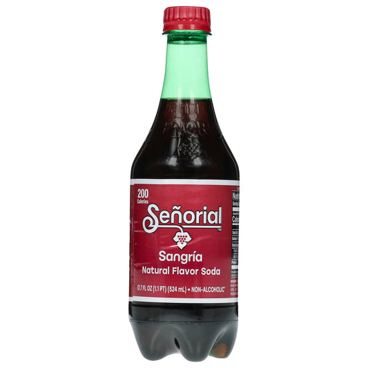Senorial Sangria Soda 17.7 fl oz