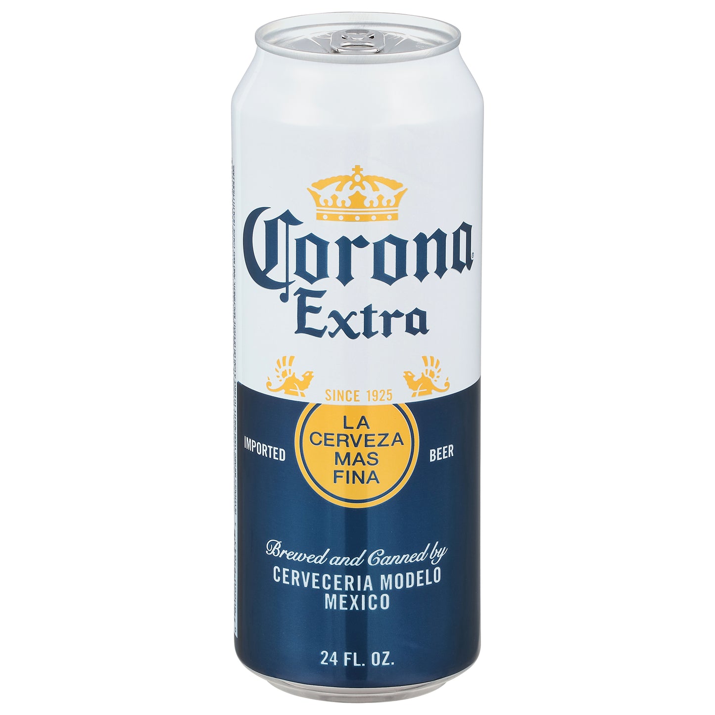 Corona Extra Mexican Lager Beer, 24 fl oz Can, 4.6% ABV
