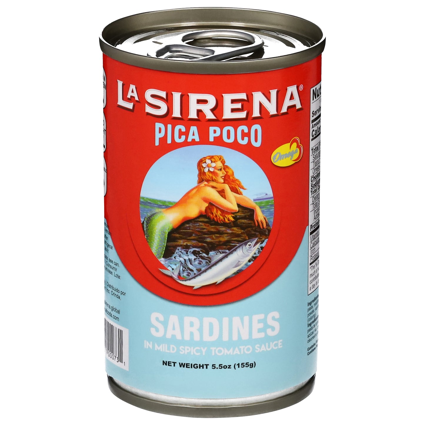 La Sirena Sardines in Mild Spicy Tomato Sauce 5.5 oz