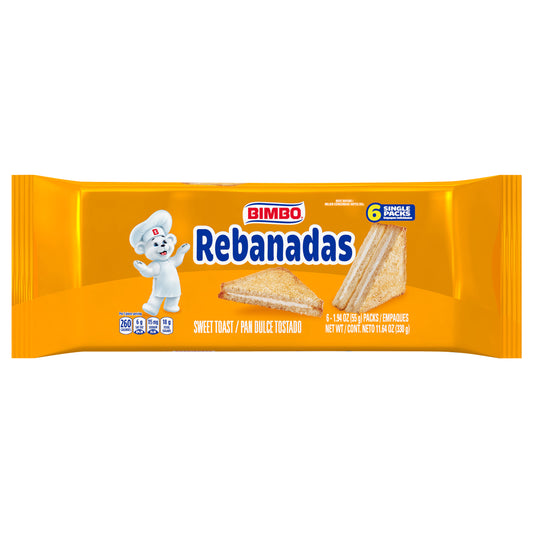 Bimbo Rebanadas MP 6 Pack 11.64 Oz
