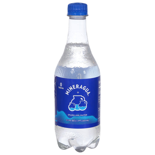 Mineragua Sparkling Water 17.7 fl oz Bottle