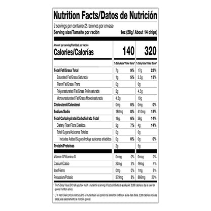 Chip's Chipotle Limon Potato Chips 2.29 oz