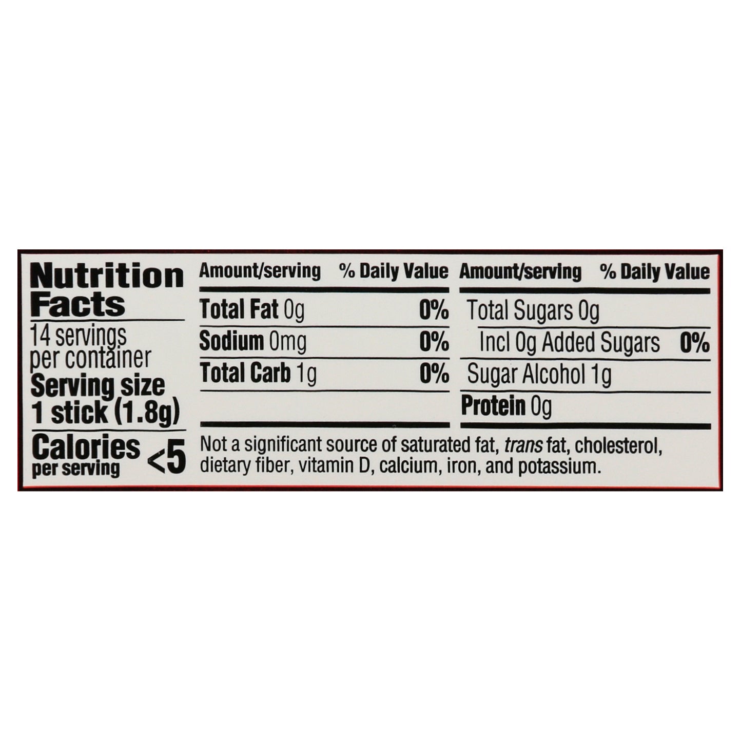 Trident Sugar Free Tropical Twist Bursting with More Flavor Gum 14 ea