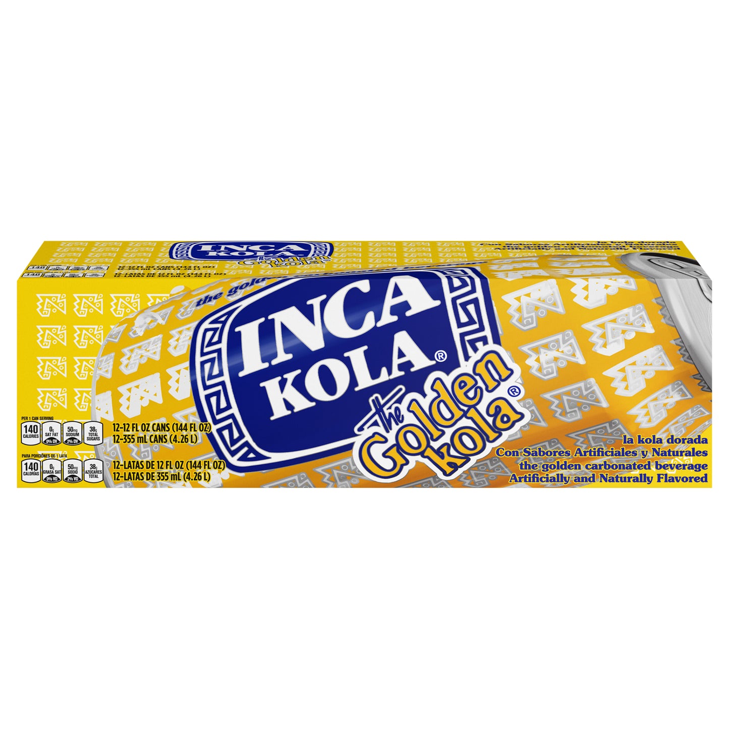 Inca Kola Latas Pack para Refrigerador, 12 fl oz, Paquete de 12