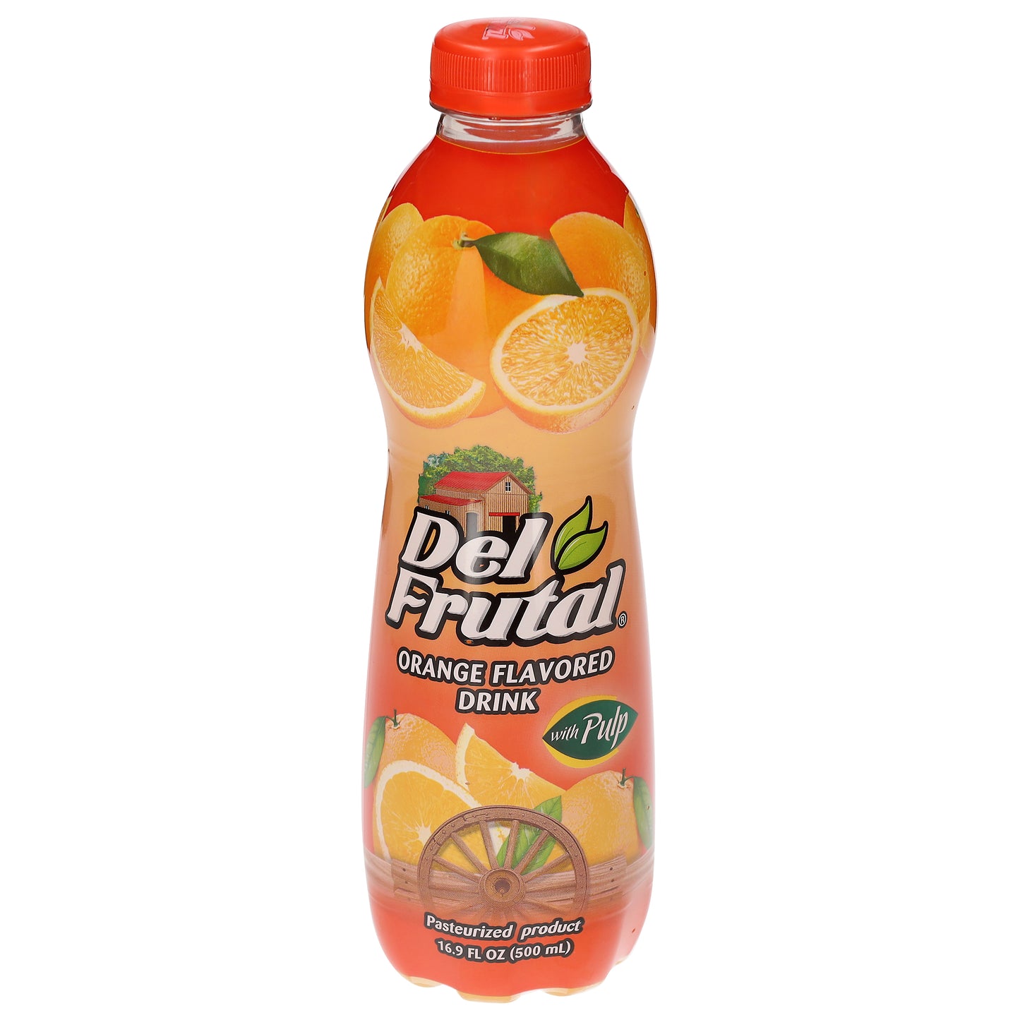 Bebida sabor naranja Del Frutal con pulpa 16.9 fl oz